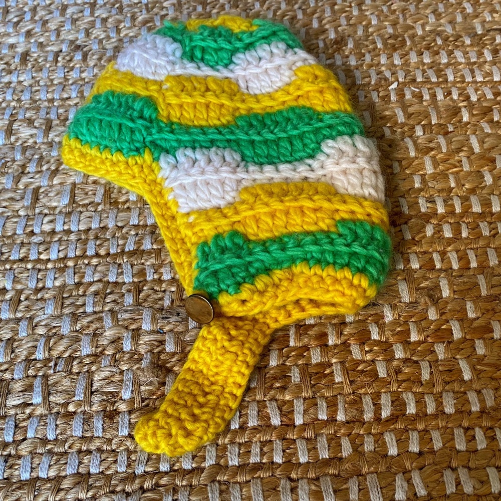 Vintage Knit Ski Hat